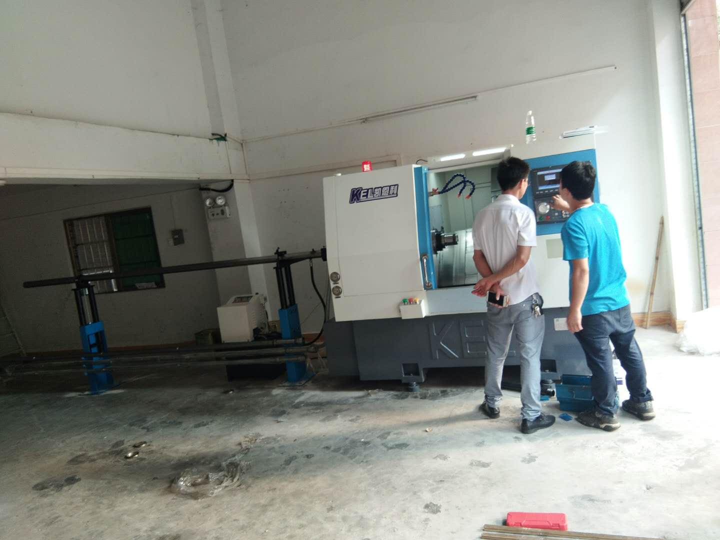 凱恩利46機(jī)安裝現(xiàn)場