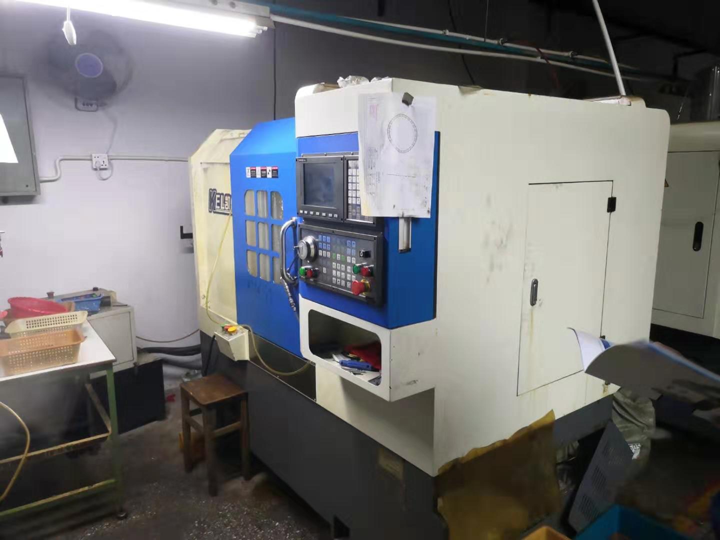 現(xiàn)在機(jī)器擺在一樓，總的有六~七臺(tái)機(jī)，六臺(tái)機(jī)是中山凱恩利機(jī)械的。其中36機(jī)5臺(tái)，46機(jī)1臺(tái)