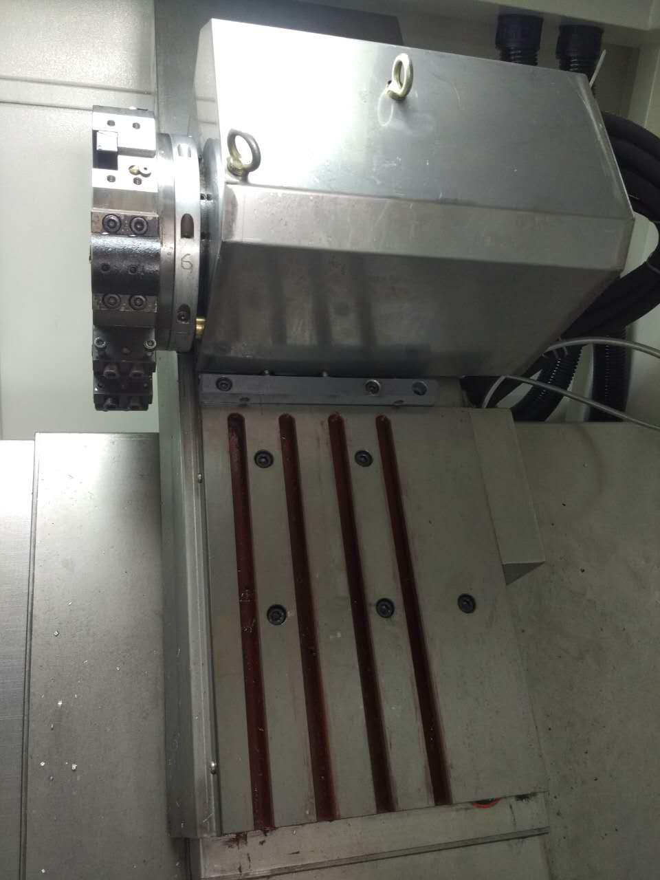 CKX6146D—W∠45斜床身數(shù)控車(chē)床(刀塔帶尾座機(jī)）—高配置