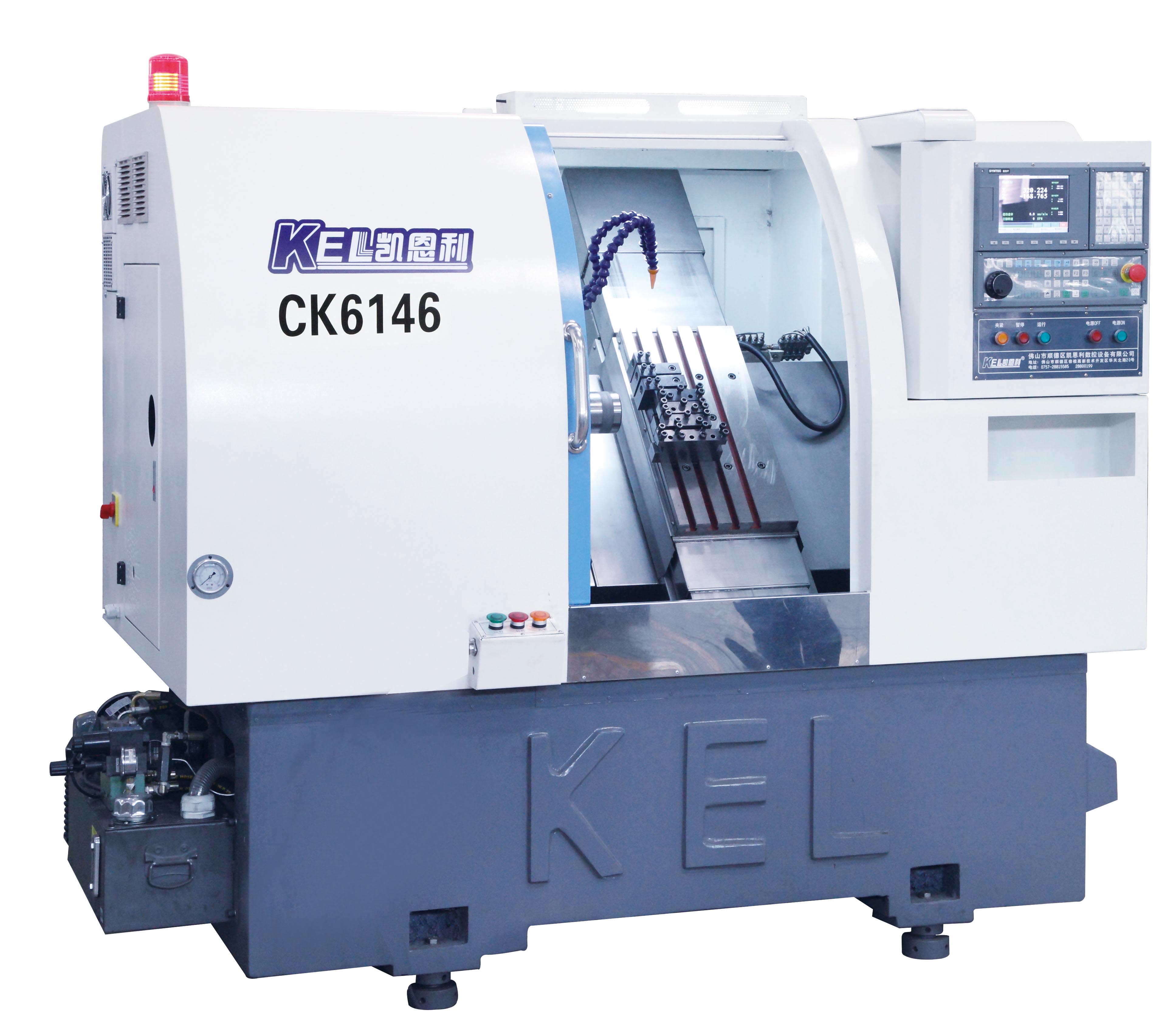 CKX6146C∠45斜床身排刀機（X軸行程850mm、Z軸行程280mm）排刀機 — 高配置 數(shù)控車床NO2