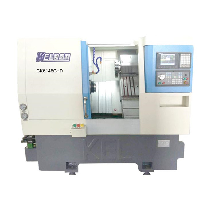 CKX6146C-D∠45斜床身數(shù)控車床(標(biāo)準(zhǔn)刀塔機）—標(biāo)配 高配置