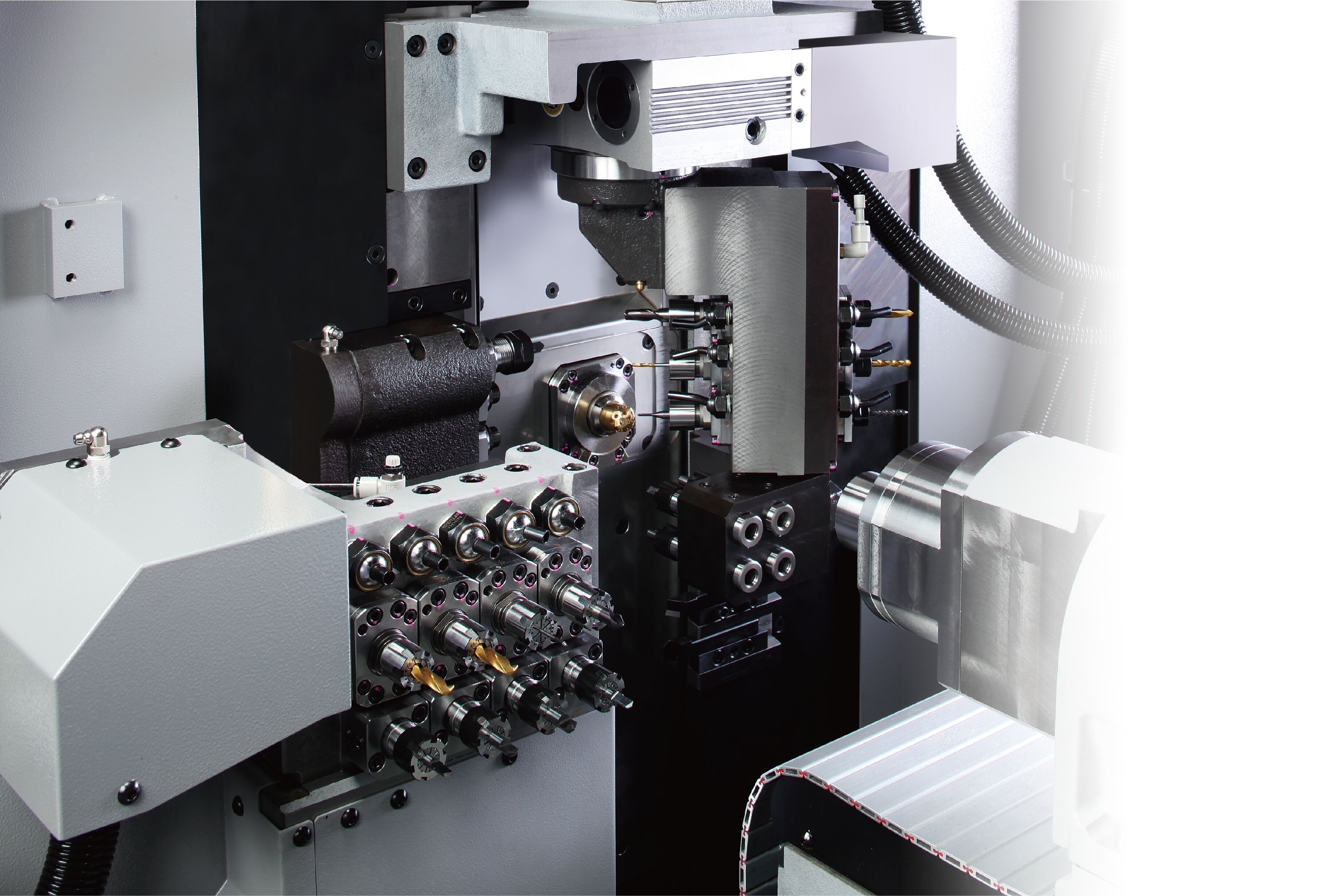 CNC精密自動車床 SS207走心機 結(jié)構(gòu)件